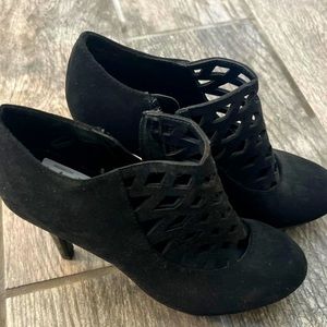 Booties high heel impo shoe woman zipper boot size 6